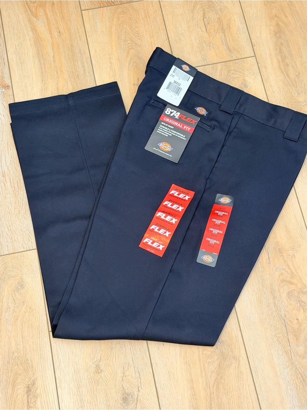 Dickies Men’s 874 Flex Work Pants - Navy Blue